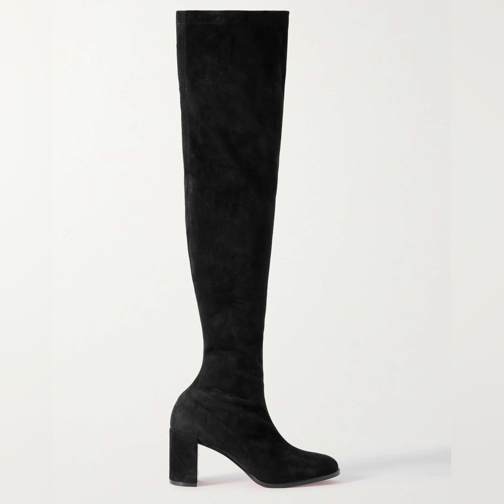 Christian Louboutin Stretchadoxa suede over-the-knee boots